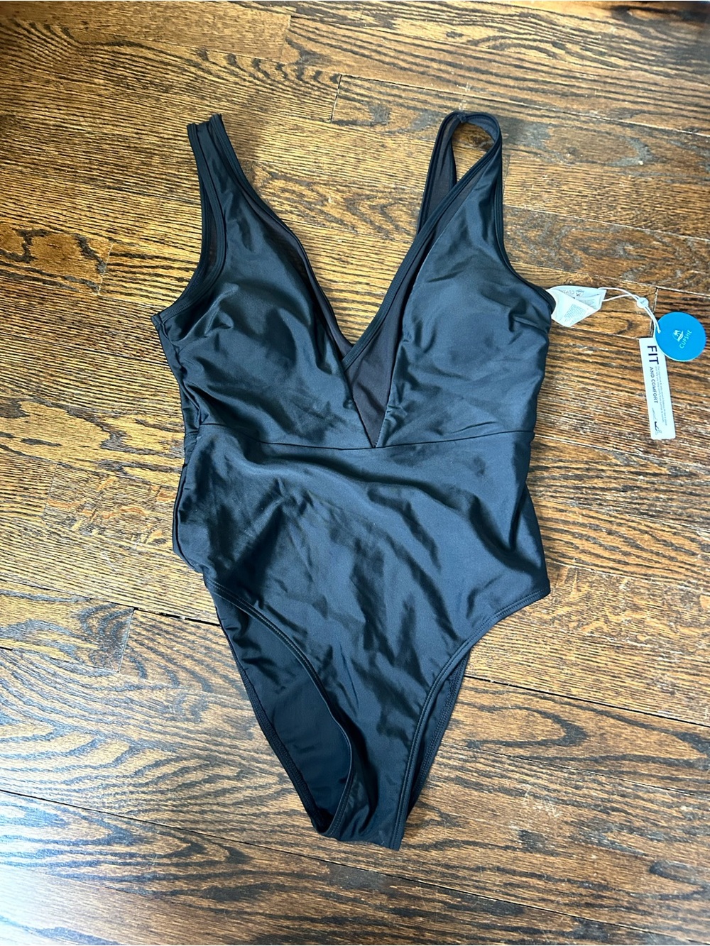 Cupshe sheer black v neck cupshe size medium